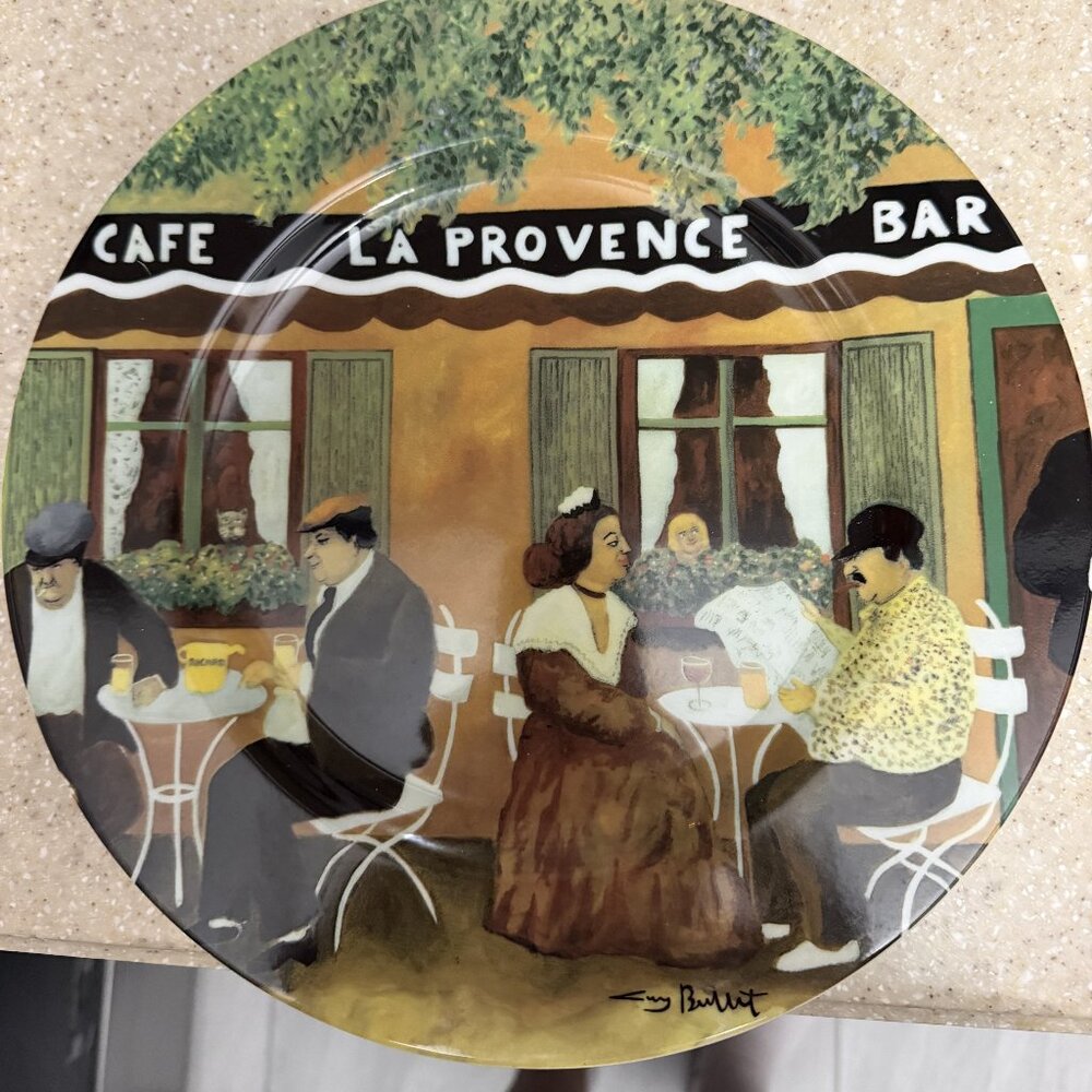 Guy Buffet Collection GBC Cafe La Provence Dinner Plate, 11" Diameter